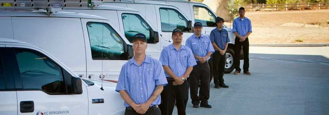 KIC Refrigeration crew ready for Mini Split Repair jobs across Southside
